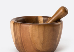 Almofariz de madeira, Portugal