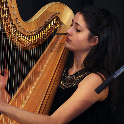 Harpista Ana Ester Santos, 2018
