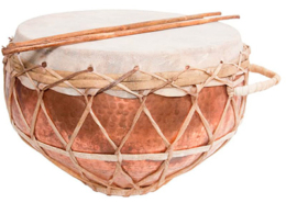 Banjira, tímpano, Índia