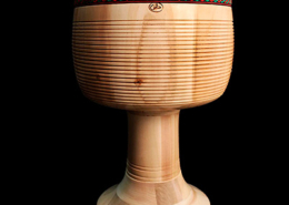 Donbak, Irão, tambor em forma de cálice