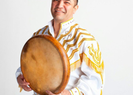 Doyra, tambor de mão do Uzbequistão, Abbos Kosimov