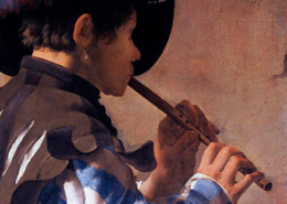 Fife, Hendrick ter Brugghen, Boy playing a fife