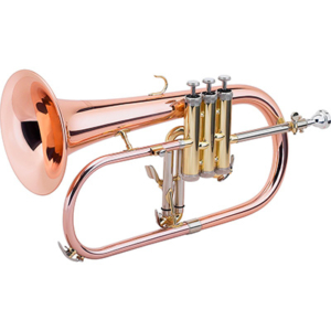 Flugelhorn, aerofones de metal