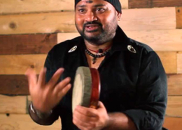 Ganjira, ou kanjira, Remo, Índia