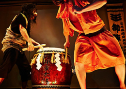 Gojinjo daiko, Japão