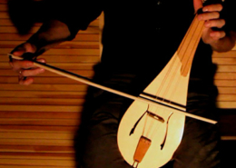 Gudok, cordofone de arco, Eslováquia