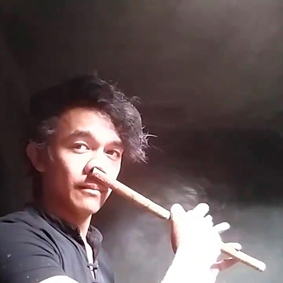 Kalaleng, flauta nasal, Filipinas