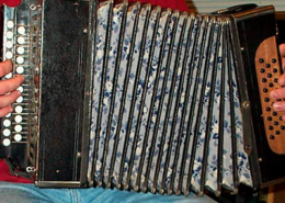 Khromka, ou garmon, Rússia