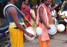 Pambai, bimembranofone, Índia