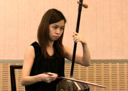 Dahu, cordofone de arco, China