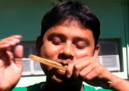 Gogona, harpa de boca, Índia