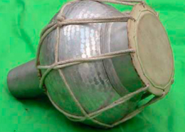 Gummeta, tambor, sul da Índia