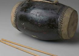 Huagu, tambor de barril, século XIX