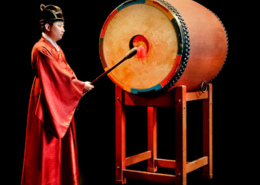 Jingo, bimembranofone de barril, Coreia do Sul