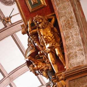 Atlante do órgão da igreja de São Gonçalo de Amarante, créditos Nuno Vidal