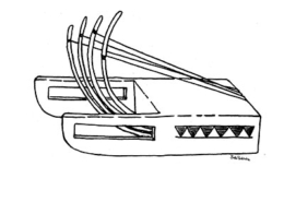 Mahungo, desenho de José Redinha