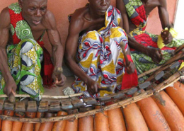 Marimba, foto Ministério da Cultura e Turismo de Angola