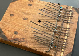 Kangobela, piano de dedos, Zimbábue