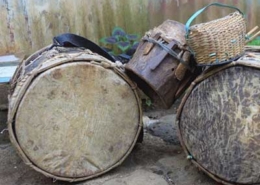 Instrumentos da Oficina Zângoma, São Tomé e Príncipe