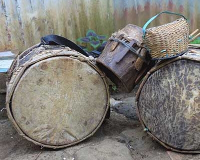 Instrumentos da Oficina Zângoma, São Tomé e Príncipe